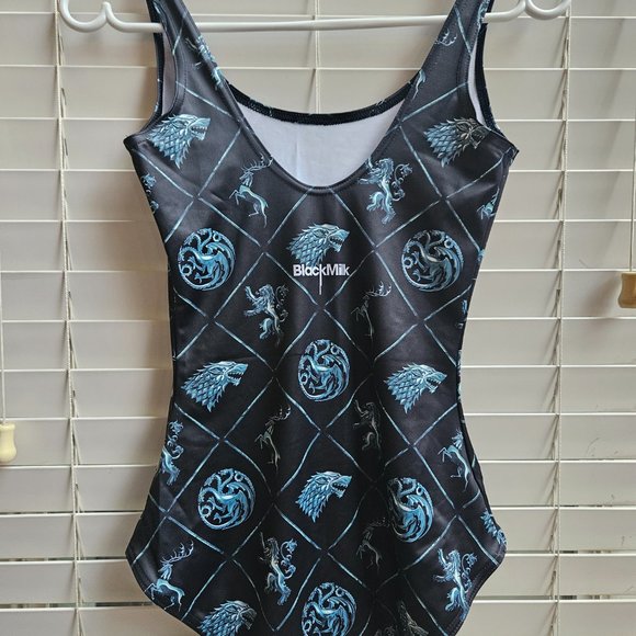 Blackmilk Game of Thrones Swim/Top - Picture 3 of 3